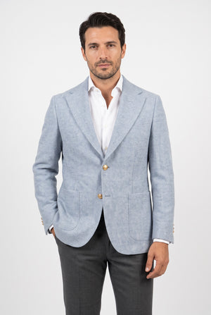 D'S Damat Men's Regular Fit 50% Wool Blend Jacket