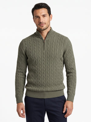 D'S Damat Men's Regular Fit Cotton Blend Casual Knitwear