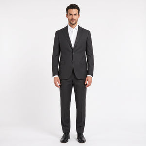D'S Damat Slim Fit Wool Blend Stretch Suit Premium Men's Formal Suit 7HE05OB35501Y-A01