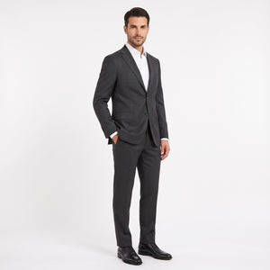 D'S Damat Slim Fit Wool Blend Stretch Suit Premium Men's Formal Suit 7HE05OB35501Y-A01