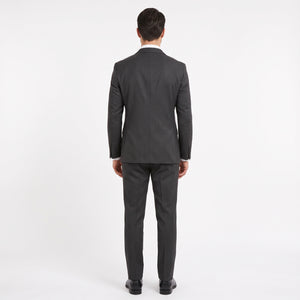 D'S Damat Slim Fit Wool Blend Stretch Suit Premium Men's Formal Suit 7HE05OB35501Y-A01