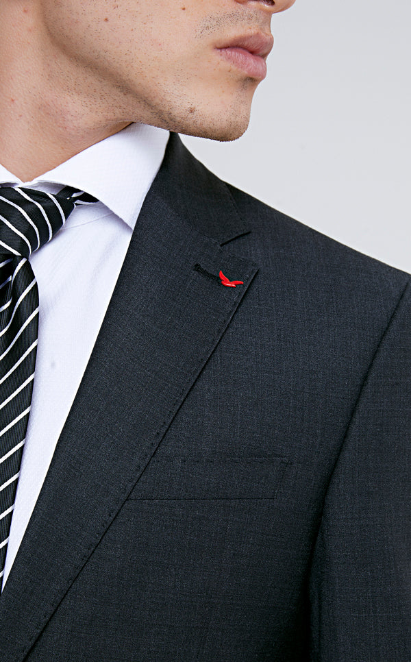 Ds Damat  Grey  Classic Suit -86% Wool-D'S DAMAT ONLINE
