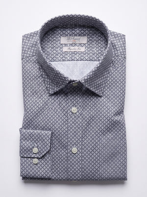 D'S Damat Men's Regular Fit Polyester Casual Shirt with Stretch