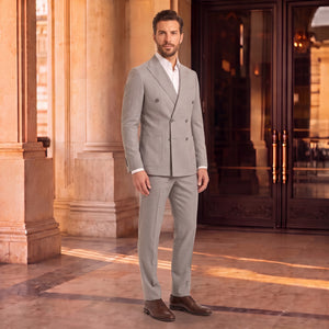 D'S Damat Slim Fit Stretch Blend Suit Premium Polyester Viscose Men's Suit 8HC05IM0302DY-301