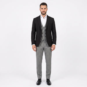 D'S Damat Slim Fit Stretch Blend Suit Premium Formal Men's Suit 8HFY5KMBN11DY-001