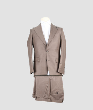 D'S Damat 100% Wool Premium Formal Suit Classic Men's Suit - 9DF05LP12542Y-201