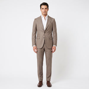 D'S Damat 100% Wool Premium Formal Suit Classic Men's Suit - 9DF05LP12542Y-201