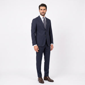 D'S Damat 100% Wool Premium Tailored Suit Formal Men's Suit - 9DF05RE07567Y-101