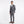 D'S Damat Wool Blend 3-Piece Suit with Vest Formal Men's Suit
