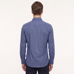 TWN Men's Slim Fit Viscose Blend Shirt for Smart Casual Wear