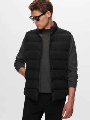 TWN Men's Slim Fit Sleeveless Plain Vest Coat for Smart Casual Style