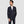 DS Damat Striped Navy Blue Slim Fit Suit-D'S DAMAT ONLINE