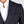 DS Damat Striped Navy Blue Slim Fit Suit-D'S DAMAT ONLINE