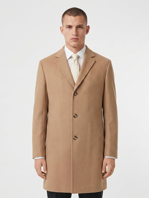 D'S Damat Men's Regular Fit Polyester Viscose Formal Overcoat