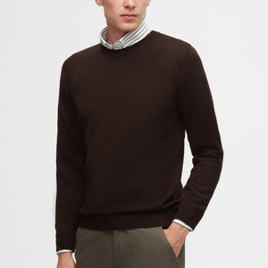 Ds Damat Regular Fit Plain Knitted Wool Knitwear Sweater