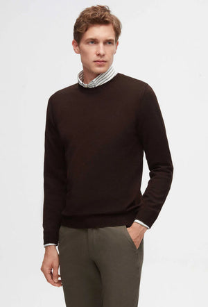 Ds Damat Regular Fit Plain Knitted Wool Knitwear Sweater