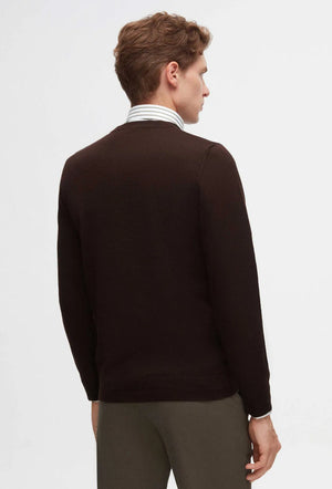 Ds Damat Regular Fit Plain Knitted Wool Knitwear Sweater