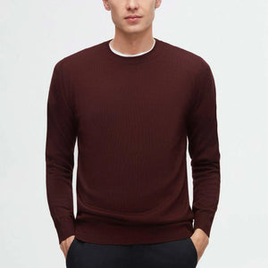 Ds Damat Regular Fit Plain Knitted Wool Knitwear Sweater