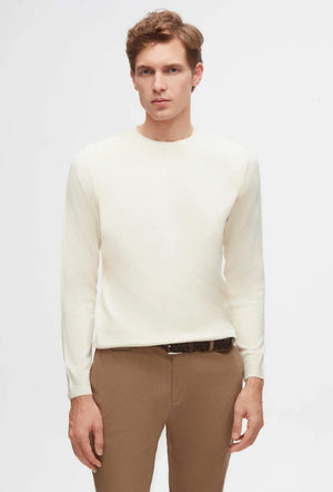 Ds Damat Regular Fit Plain Knitted Wool Knitwear Sweater