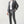 Ds Damat Comfort Fit light Grey Plain Travel Suit-D'S DAMAT ONLINE
