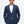 Twn Slim Fit Navy Blue Crow's Foot Suit-D'S DAMAT ONLINE