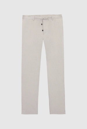 Twn Slim Fit Mink Seersucker Suit