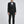 Twn Slim Fit Black Plain Tuxedo Suit with Vest-D'S DAMAT ONLINE