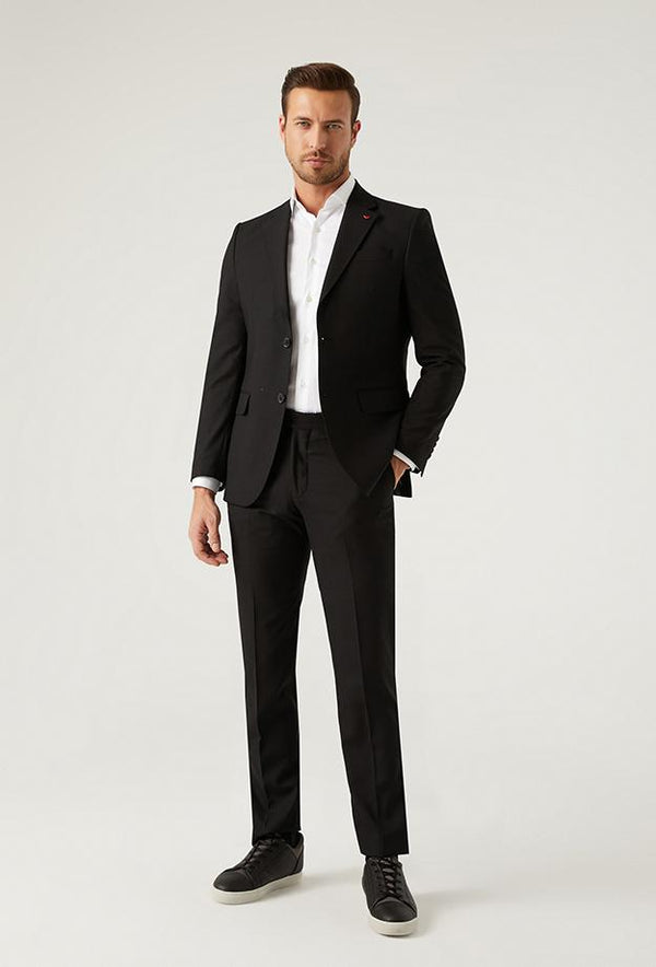 DS Damat Men's Black Formal Suit-D'S DAMAT ONLINE