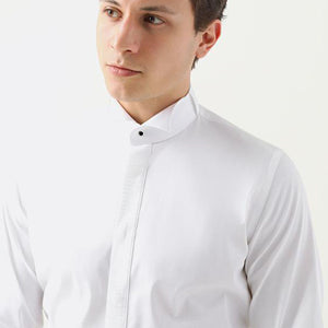 Ds Damat Ceremony Shirt Slim Fit White-D'S DAMAT ONLINE