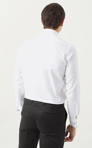 Ds Damat Ceremony Shirt Slim Fit White-D'S DAMAT ONLINE