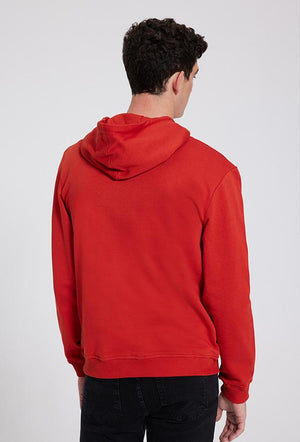 Ds Damat Slim Fit Red Sweatshirt-D'S DAMAT ONLINE