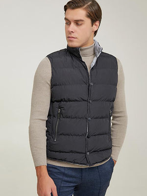 Twn Slim Fit Black Plain Out Wear Jacket-D'S DAMAT ONLINE