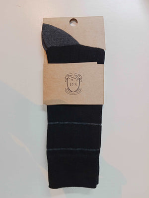 Ds Damat Black Socks-D'S DAMAT ONLINE