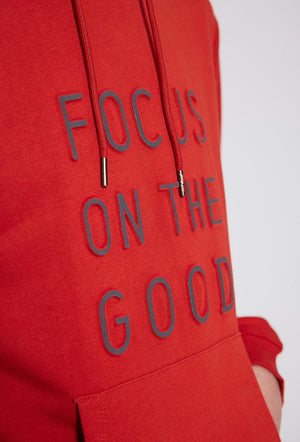 Ds Damat Slim Fit Red Sweatshirt-D'S DAMAT ONLINE