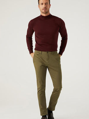 TWN Green Chino Pants-D'S DAMAT ONLINE