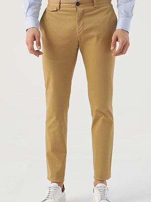 TWN Camel Chino Pants-D'S DAMAT ONLINE