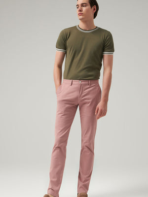 Ds Damat Pink Chino Pants-D'S DAMAT ONLINE