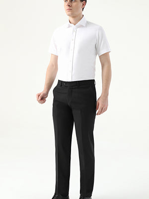 Ds Damat Trouser Slim Fit Black-D'S DAMAT ONLINE
