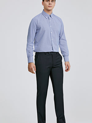 Ds Damat Slim Fit Trouser Navy Blue-D'S DAMAT ONLINE
