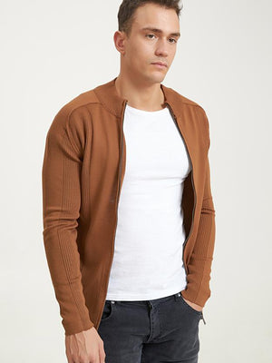 TWN Slim Fit Cinnamon Triko Cardigan-D'S DAMAT ONLINE
