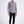 Ds Damat Slim Fit Gray Striped Shirt-D'S DAMAT ONLINE