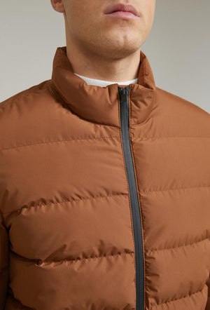 Twn Slim Fit Brown Jacket-D'S DAMAT ONLINE