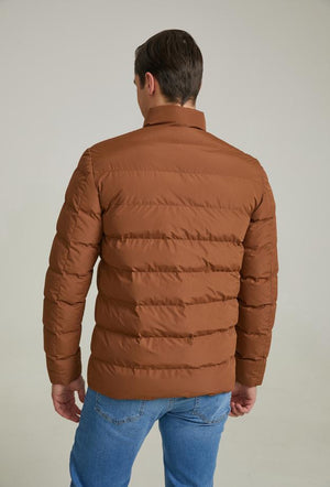 Twn Slim Fit Brown Jacket-D'S DAMAT ONLINE